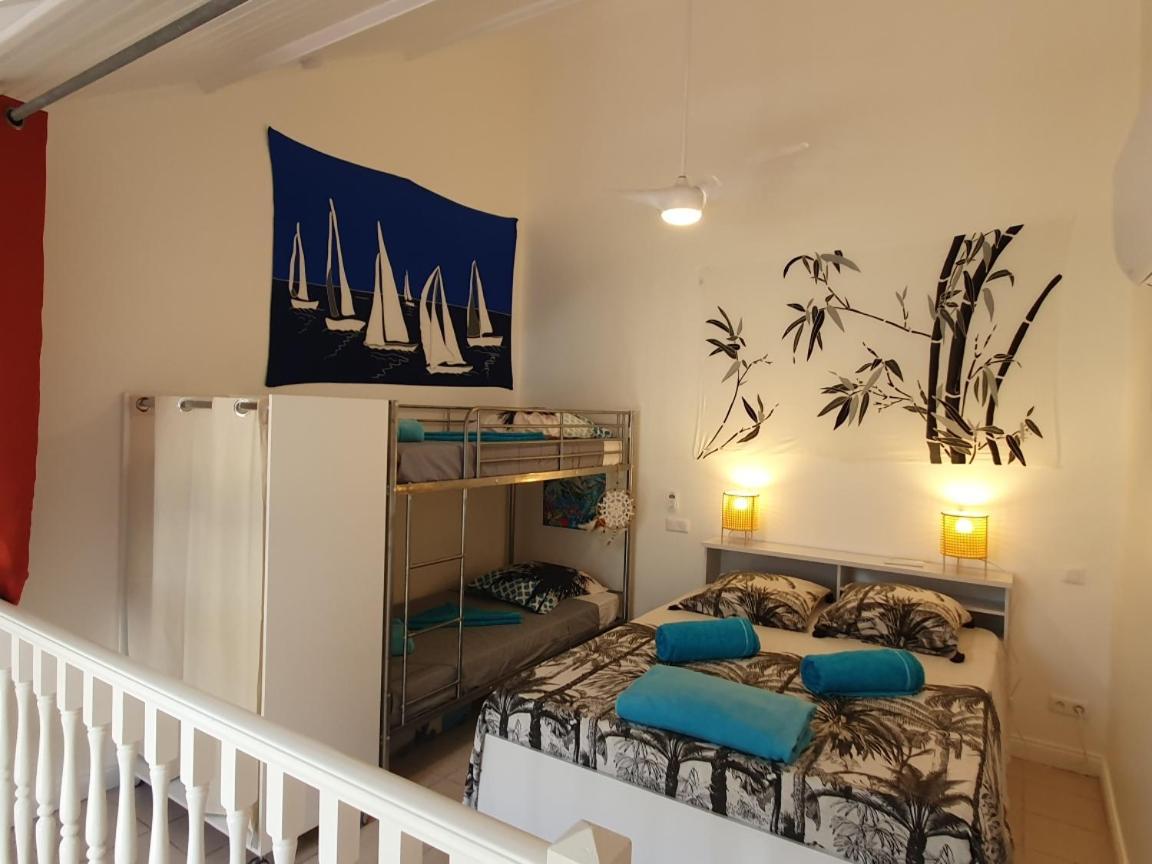 Appartement Ker-Eol Residence Canouan Sainte-Anne Avec Piscine Exterior foto
