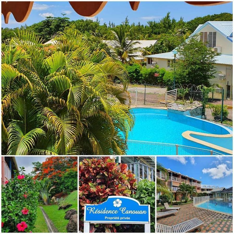Appartement Ker-Eol Residence Canouan Sainte-Anne Avec Piscine Exterior foto